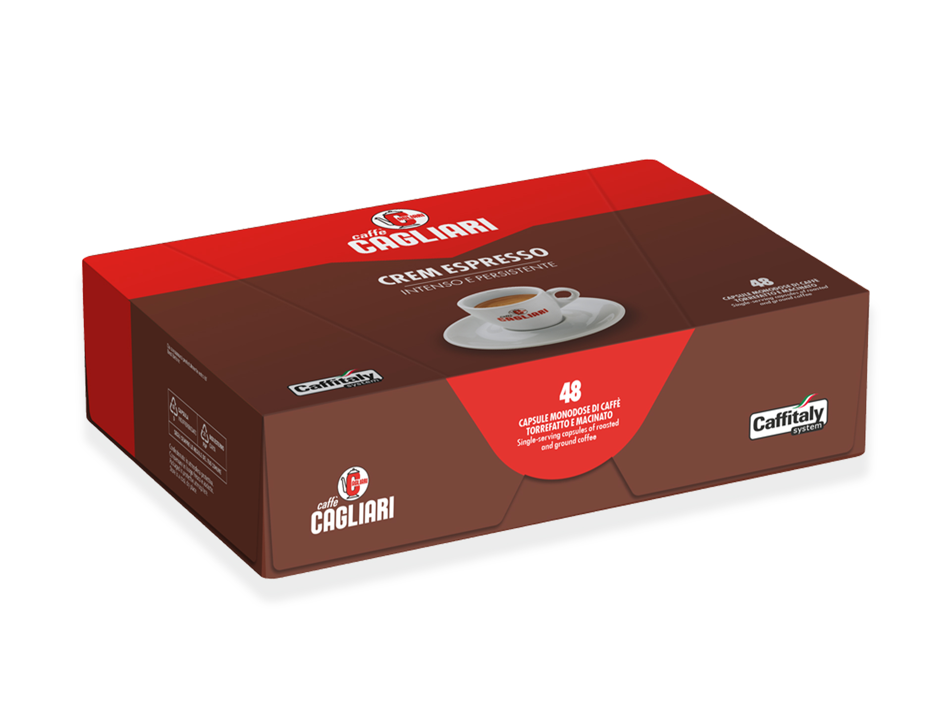 100 CAPSULE - Caffitaly - CAGLIARI - Crem Espresso - 100% Originali EUR  39,90 - PicClick IT