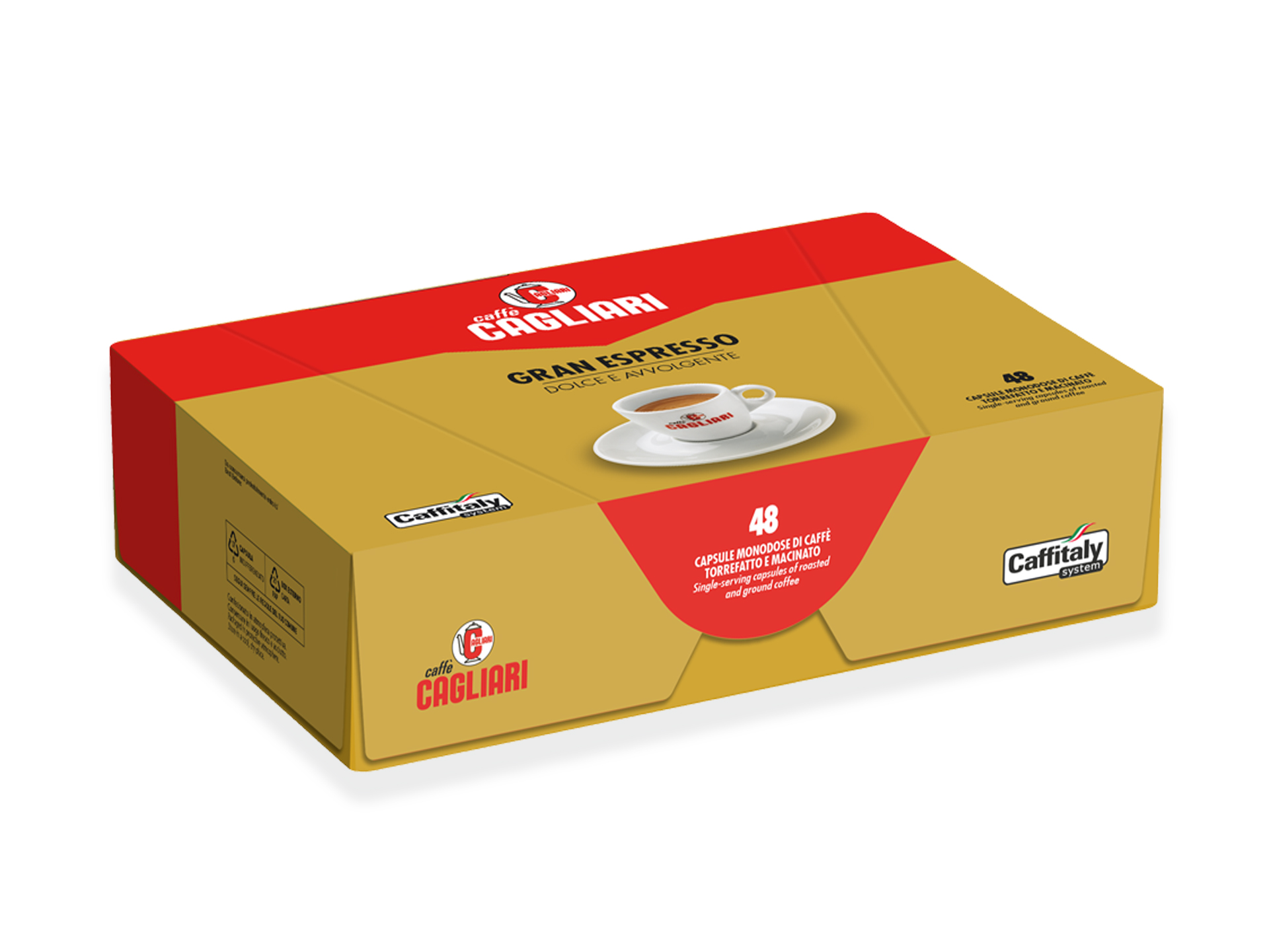 Crem Espresso pieno e intenso Cagliari, capsule caffè Caffitaly, vendita  online capsule caffè